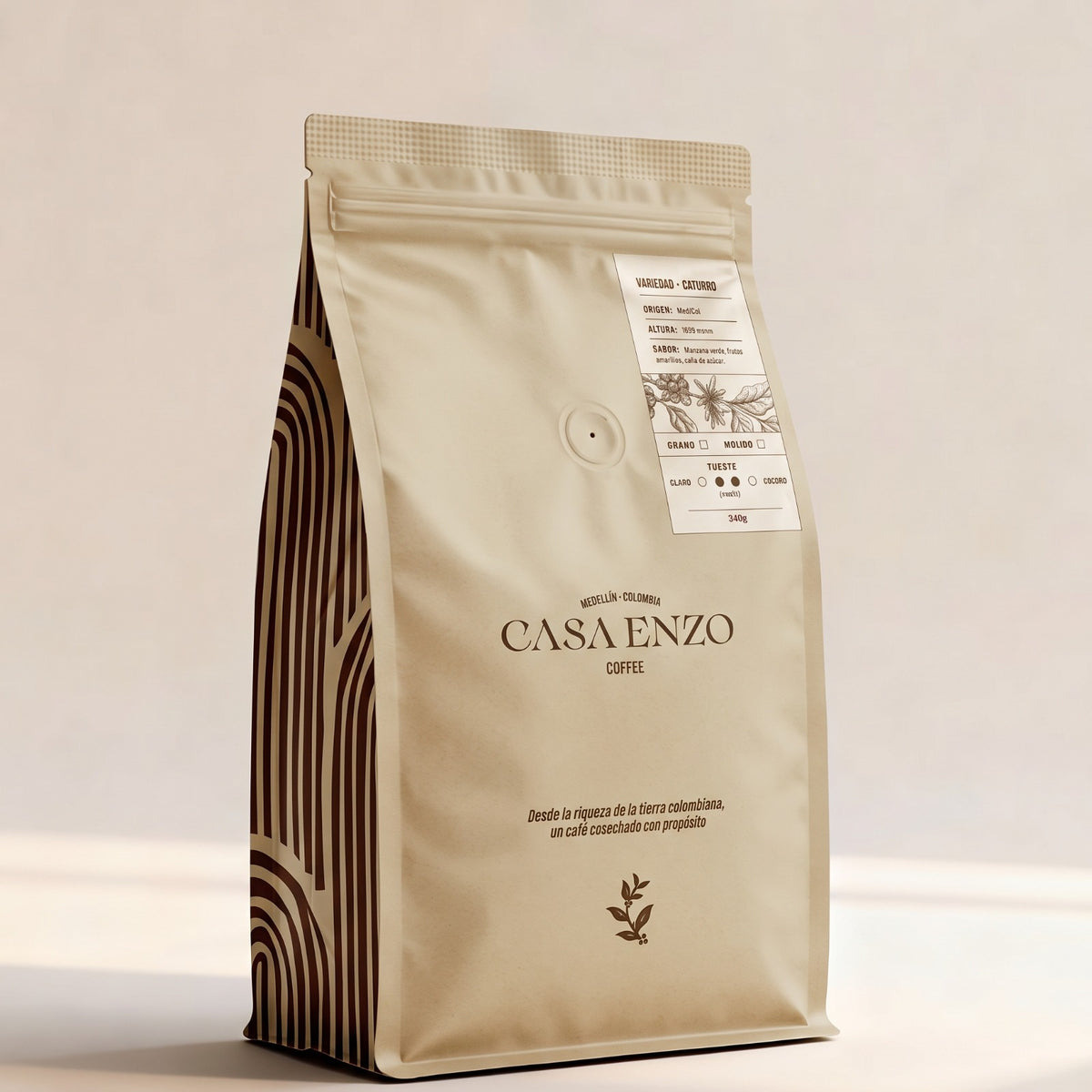 Bolsa Casa Enzo Coffee, Caturro 340 g